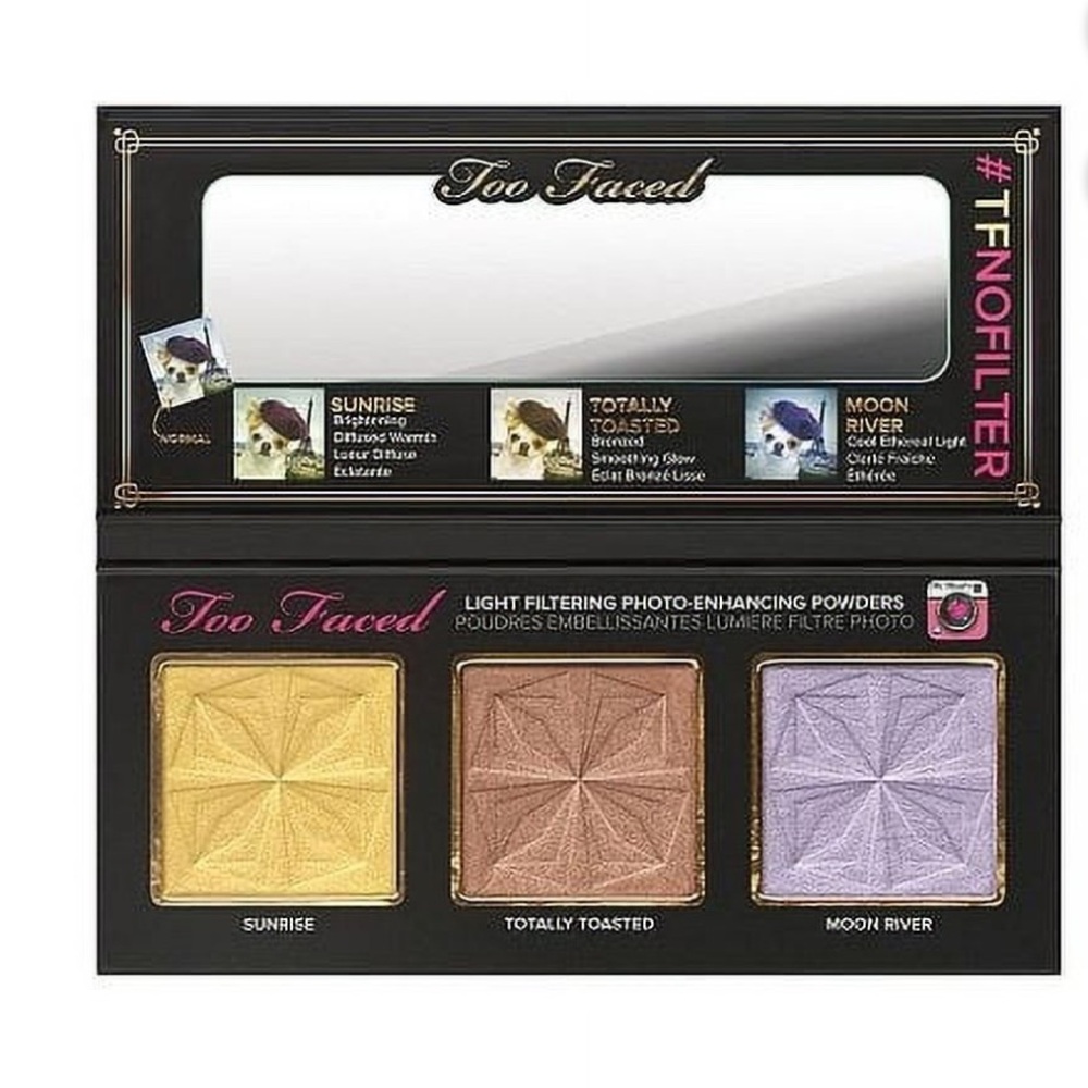 New! Too Faced Selfie Powders Light Filtering Photo-enhancing Powders